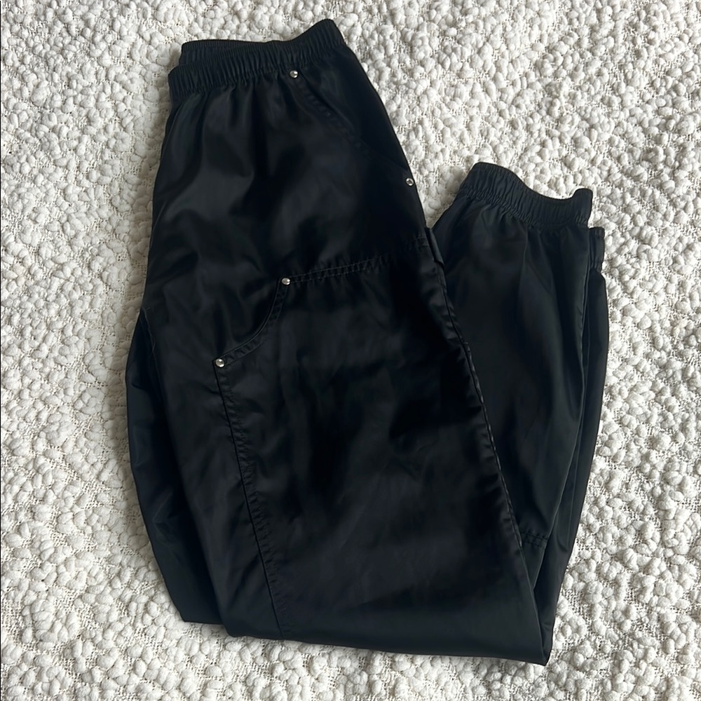 Adam Selman Black Studded Joggers